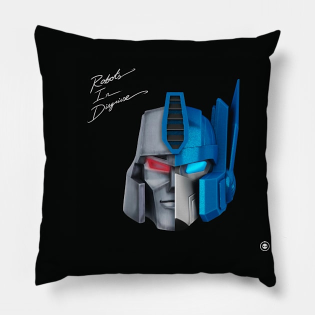 Transformers - Robots in Disguise Pillow by Ashbiel