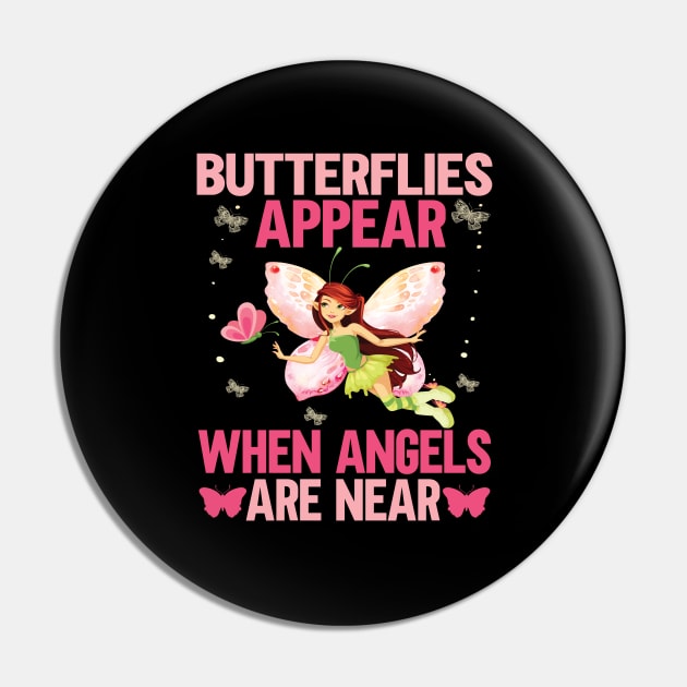 Butterflies appear when angles are near gift for butterflies lovers Pin by safi$12