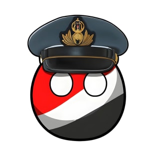 Sealand Polandball Countryball Design T-Shirt