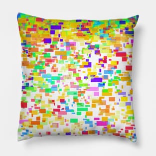 Rainbow Pattern Pillow