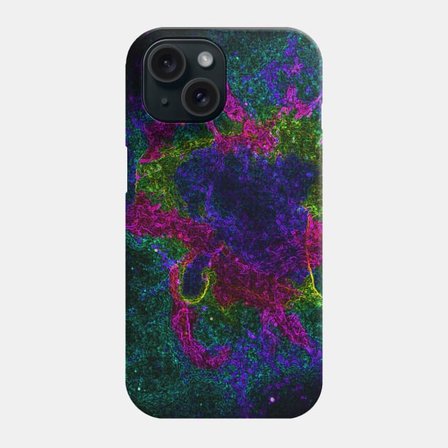 Black Panther Art - Glowing Edges 95 Phone Case by The Black Panther