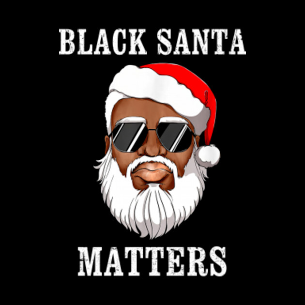 African American Black Santa Matters Christmas Pajama Family - African American Black Santa Matters - Phone Case