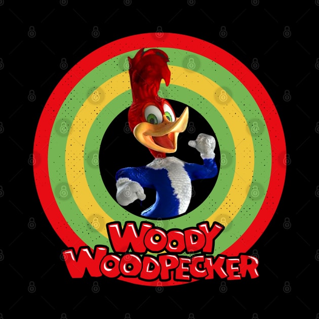 Woody Woodpecker Circle Style by Gunung Sambojorka