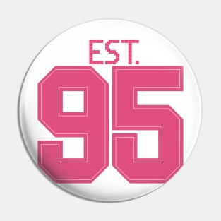 Est. 95 pink Pin