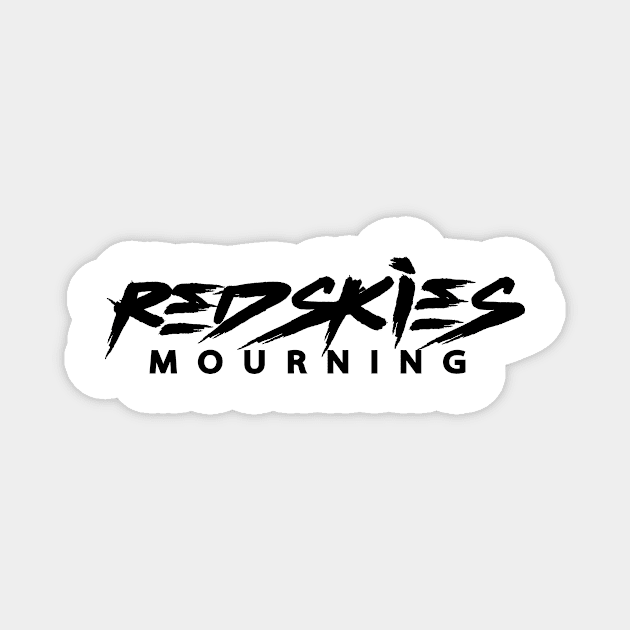 Red Skies Mourning Black Logo #2 Magnet by Red Skies Mourning