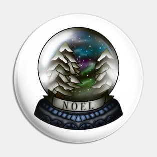 Snow Globe Pin