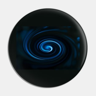 Blue Swirl Pin