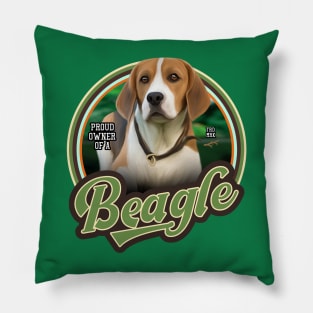 Beagle proud owner Pillow