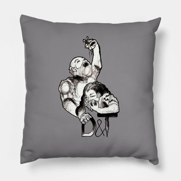 D&T Beasts Pillow by Dandtpublishing 