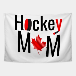 Candian Hockey Mom Tapestry