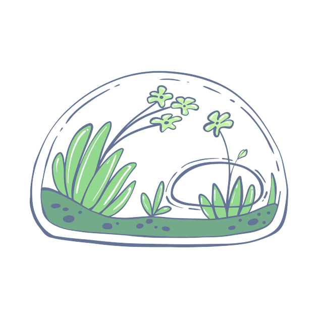 Grayromantic Potion Terrarium Hidden colors by Eren