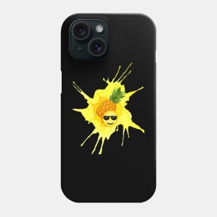 Cool Pineapple Splash Phone Case