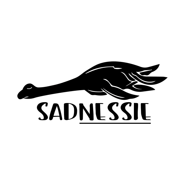 Loch Ness Monster Sad Sad Nessie by HBfunshirts