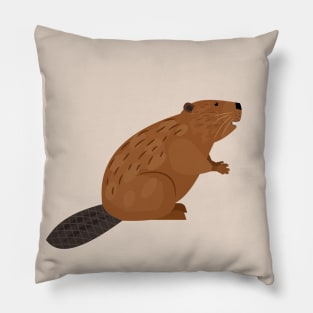 Beaver Pillow