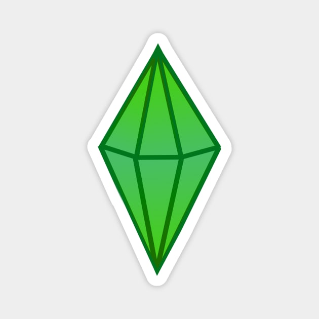 Plumbob Magnet by giuliarenzi