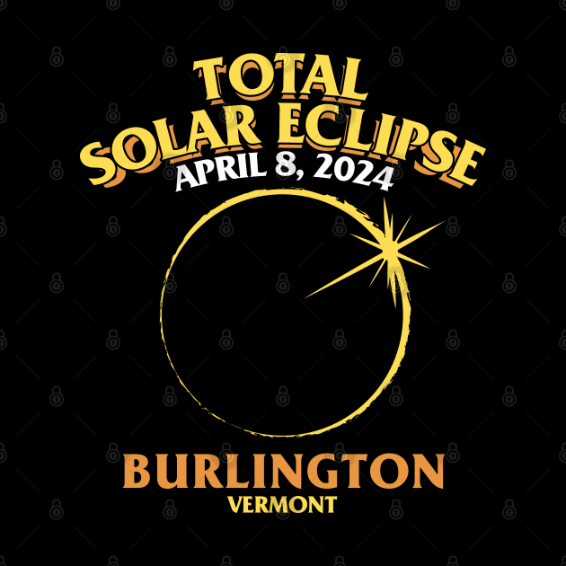 Total Solar Eclipse 2024 - Burlington, Vermont by LAB Ideas