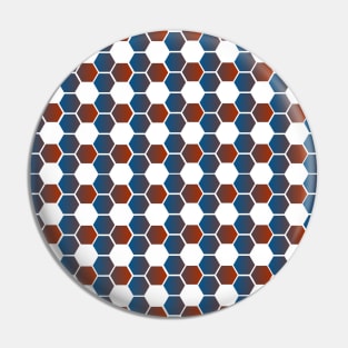 HIVE PATTERN, HEXAGON PATTERN Pin