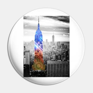 Funky Landmark - NY2 Pin