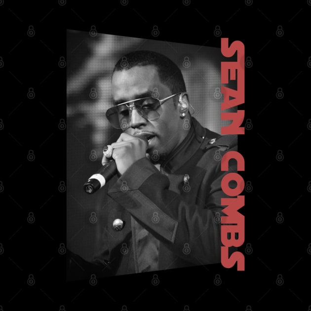 seancombs still rapp - monochrome style by BUBBLEMOON