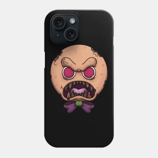 Evil Gingerbread Man Face Phone Case