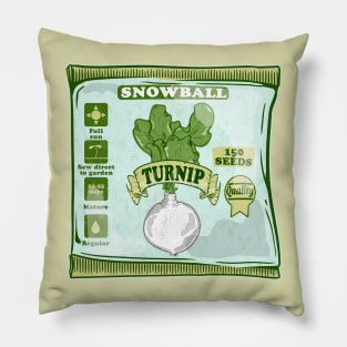 Turnip seeds Pillow