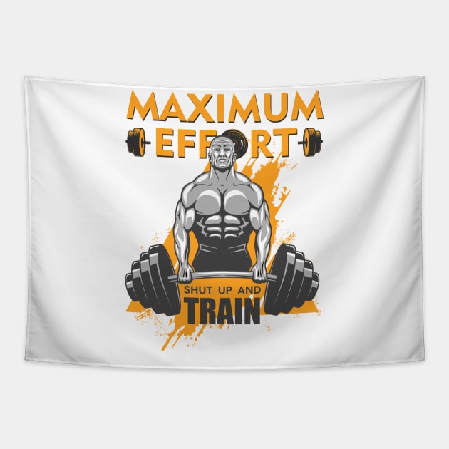 Maximum Effort Tapestry by Snowman store