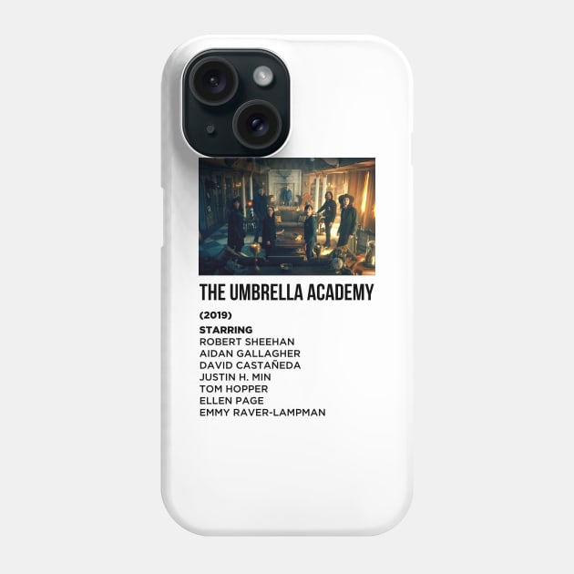 THE UMBRELLA ACADEMY CAST Phone Case by localfandoms