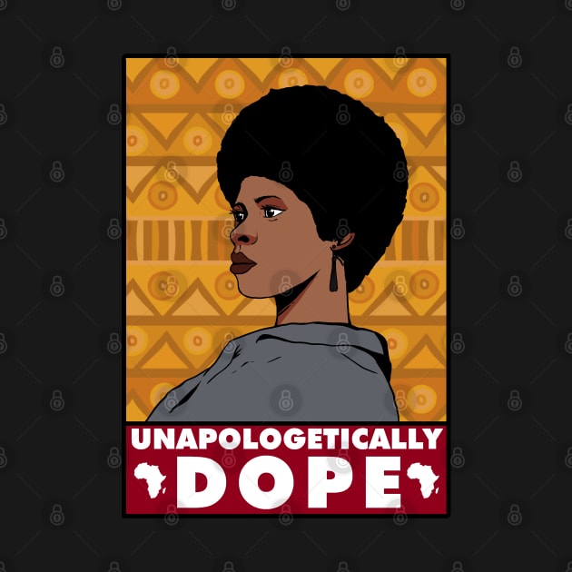 unapologetically dope Afro retro hair vintage african by A Comic Wizard