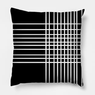 Part Weave Black Pillow