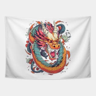 Japanese Dragon design Tapestry