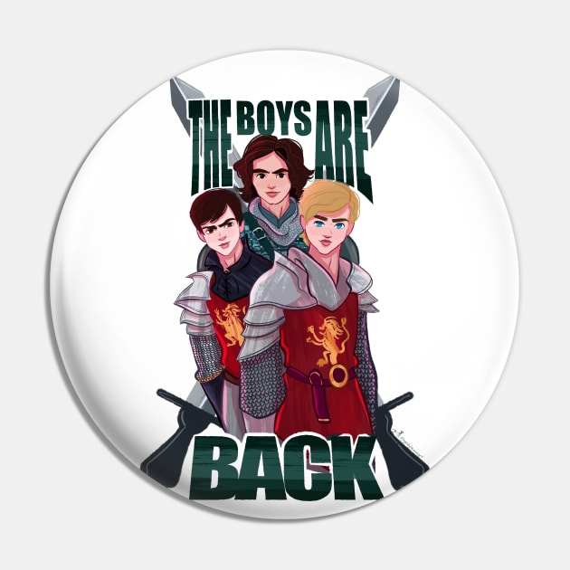 Boys are Back Pin by ArtByGerdy