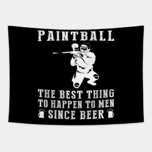 paintball the best thing to happen to men since beer wine Tapestry