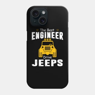 The Best Engineer Drive Jeeps Jeep Lover Phone Case