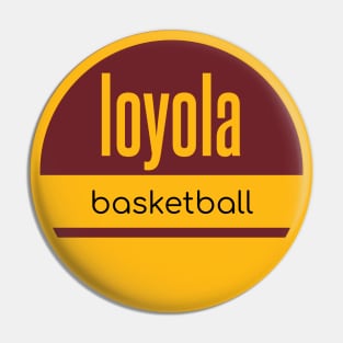 Loyola basketball Pin