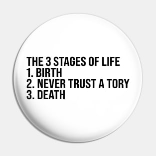 The 3 Stages of Life Pin