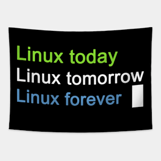 Linux Forever Tapestry