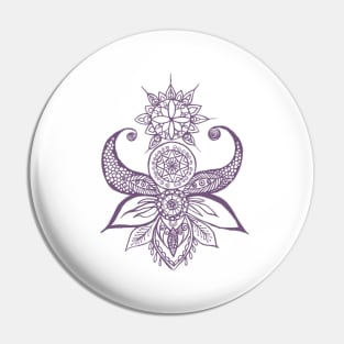 Yoga paytern Pin