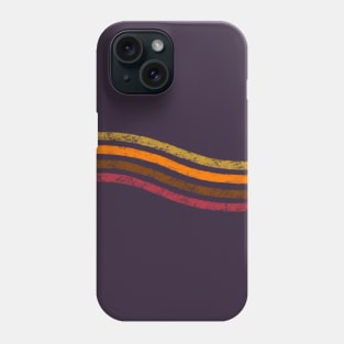 70s retro stripes Phone Case