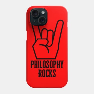 Philosophy Rocks Phone Case