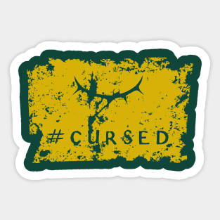 Cursed Emoji: Agony Sticker for Sale by ayliens596