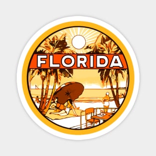 Florida Beach Magnet