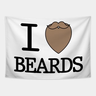 I Beard Beards Tapestry