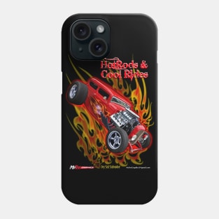 Hot Rods & Cool Rides - 32 Blown Hemi Ford Sedan Phone Case