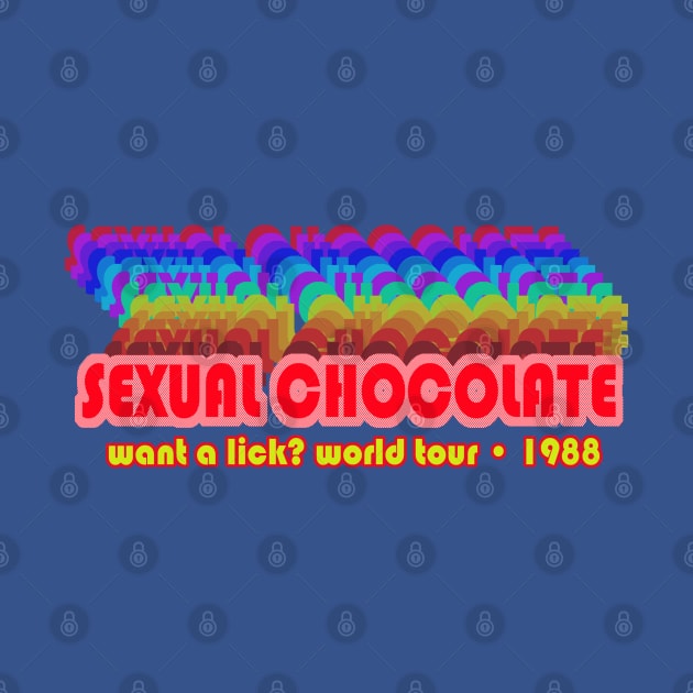 Sexual Chocolate Tour by PopCultureShirts