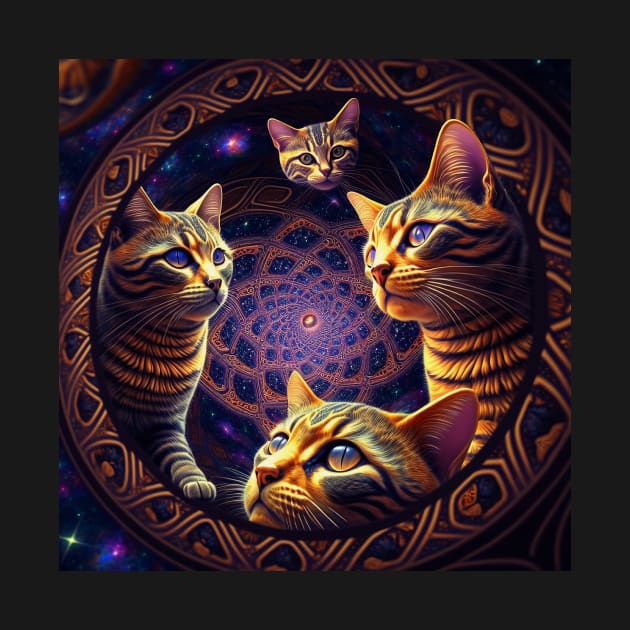 Trippy Cat by taoistviking