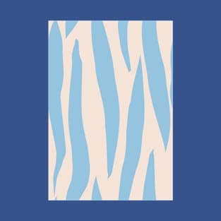 Retro blue stripes T-Shirt