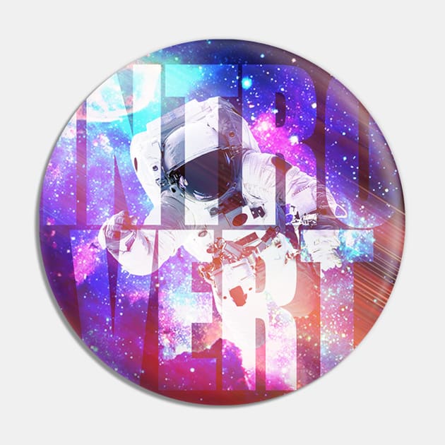 Space Introvert Pin by dikitlokal