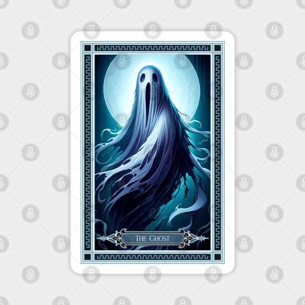 The Ghost Tarot Card Magnet by HolidayBug