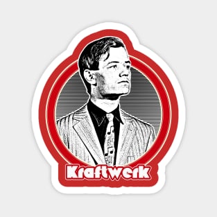 Kraftwerk //// Retro Style Fan Art Design Magnet