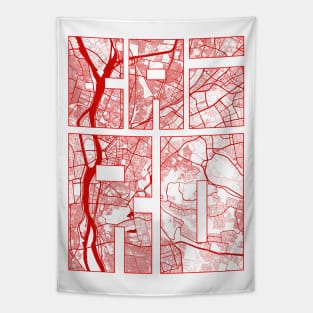 Cairo, Egypt City Map Typography - Oriental Tapestry